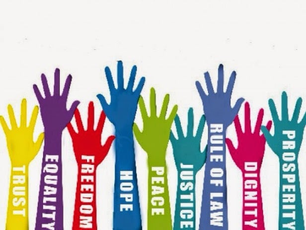 Human Rights Symbol Logo